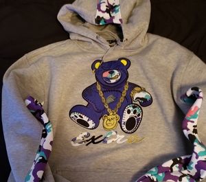 Camouflage multi color hoodie